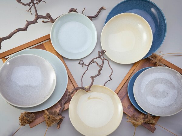 JÍDELNÍ SOUPRAVA 12dílnékamenina Creatable - Online Only nádobí, Online Only