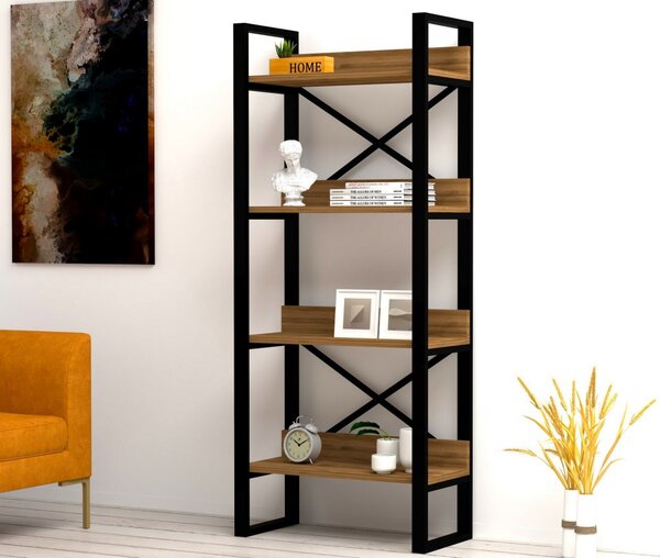 Kalune Design Knihovna Adisa ořech