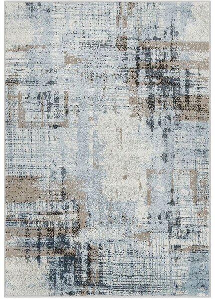 Breno Kusový koberec SOFT BRANDO P Azure, 133x190 cm, Vícebarevné