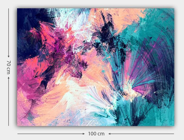 Wallity Obraz KAMALA 70x100 cm vícebarevný