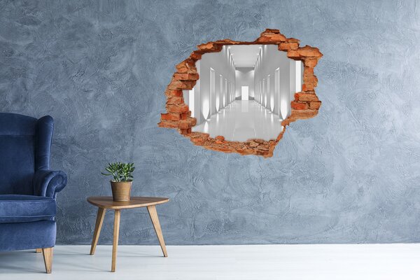 Samolepící díra zeď 3D Chodba nd-c-88304206