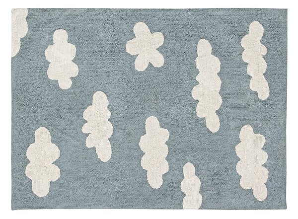Pratelný koberec cloudio 120 x 160 cm modrý
