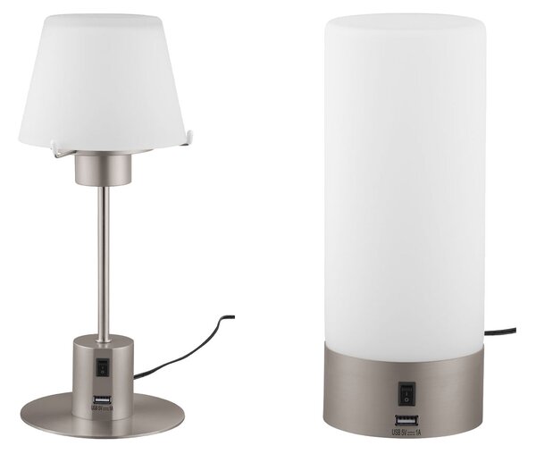 LIVARNO home Stolní LED lampa s USB (100357933)