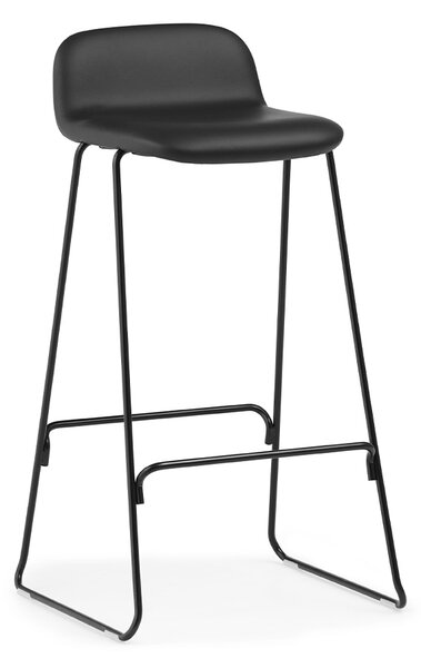Normann Copenhagen designové barové židle Just Barstool W.Back Low (výška 65cm)