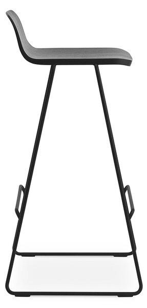 Normann Copenhagen designové barové židle Just Barstool W.Back High (výška 75cm)