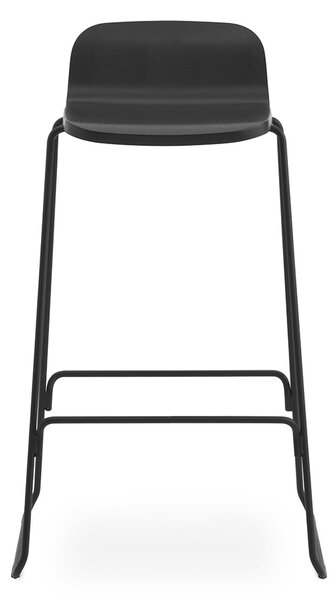 Normann Copenhagen designové barové židle Just Barstool W.Back High (výška 75cm)