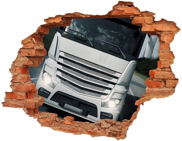 Fototapeta díra na zeď Kamion nd-c-89897465