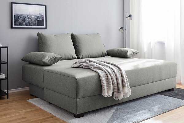 ROZKLÁDACÍ POHOVKA, textil, šedá MID.YOU - Rozkládací pohovky, Online Only
