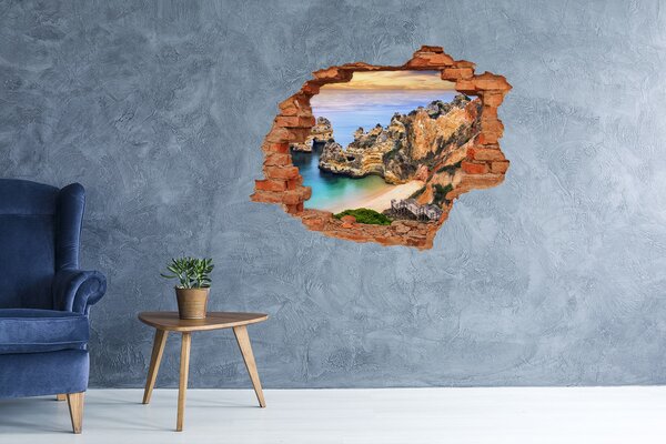 Nálepka fototapeta 3D výhled Lagos Portugalsko nd-c-90070740