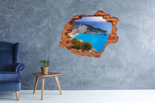 Nálepka fototapeta 3D výhled Zakynthos Řecko nd-c-90464765