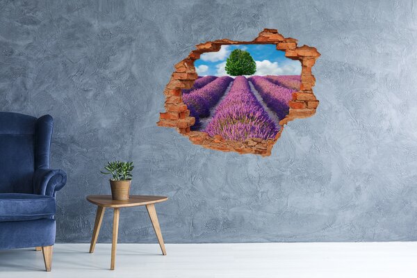 Nálepka fototapeta 3D na zeď Pole levandule nd-c-90850867