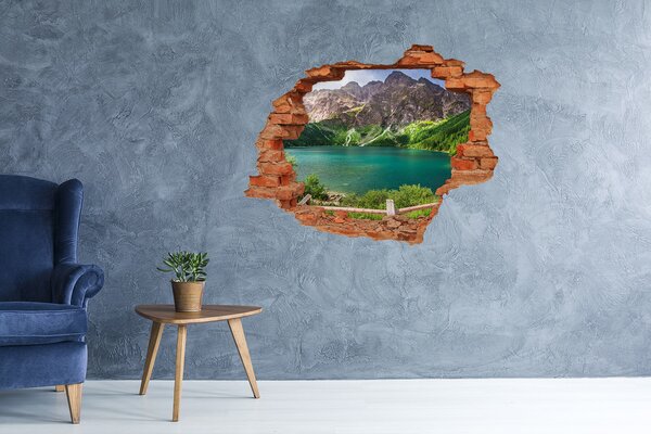 Nálepka fototapeta 3D na zeď Morské oko Tatry nd-c-91165160