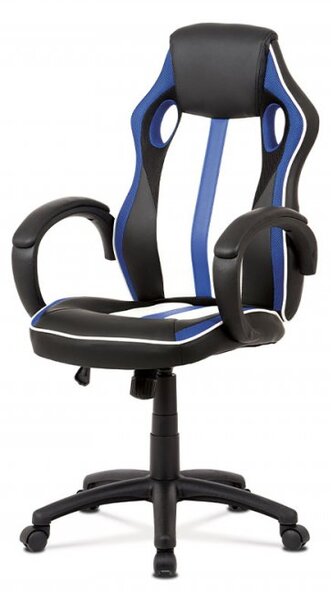 Autronic Kancelářská židle, modrá-černá KA-V505 BLUE