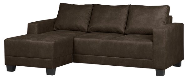 ROHOVÁ SEDAČKA, textil, tmavě hnědá MID.YOU - Sedací soupravy, Online Only