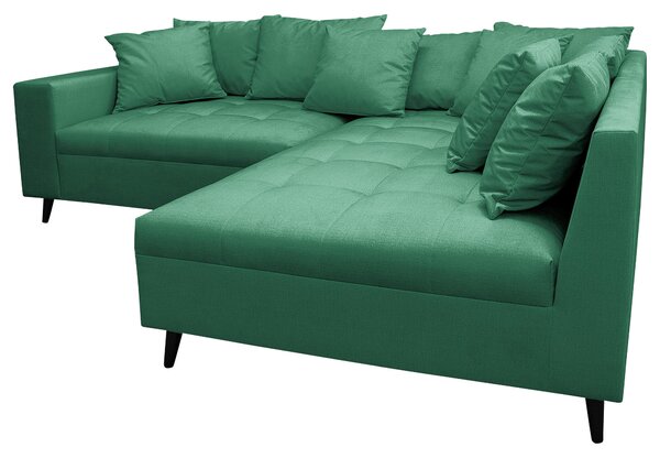 ROHOVÁ SEDAČKA, textil, zelená MID.YOU - Sedací soupravy, Online Only