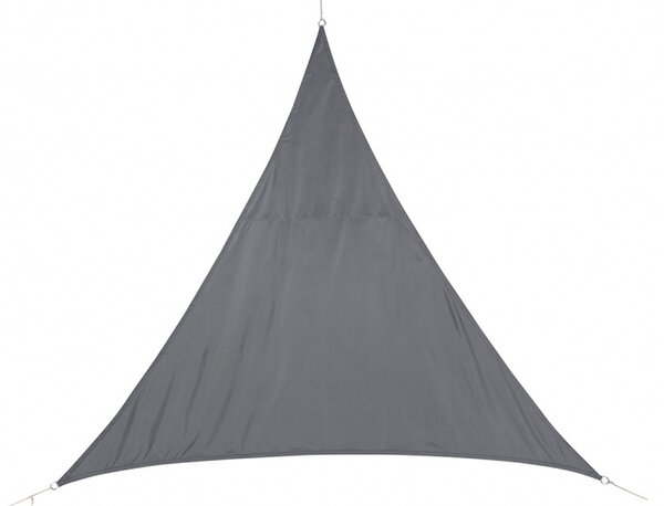 Stínící plachta trojúhelník 2m - šedá