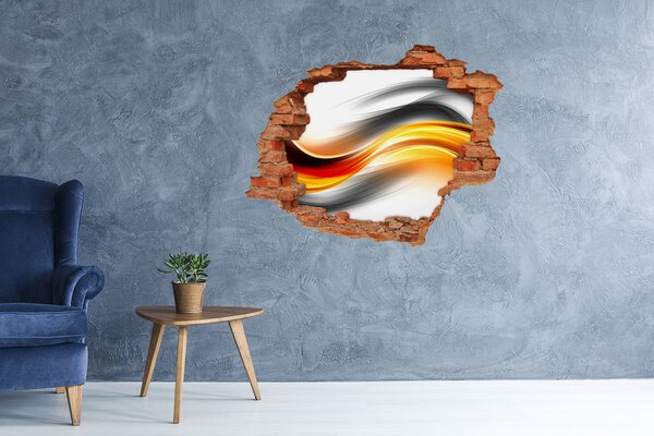 Nálepka fototapeta 3D výhled Abstrakce vlny nd-c-92171072