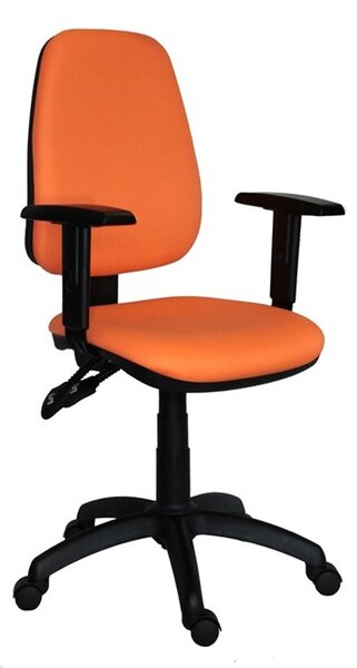 ANTARES Kancelářská židle 1140 ASYN s područkami - oranžová Antares