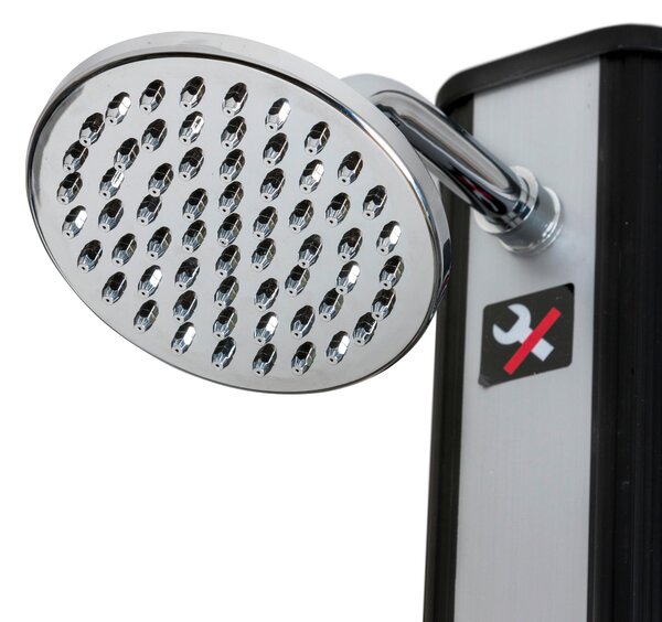 SOLÁRNÍ SPRCHA 17/17/223 cm Gre - Solární sprchy, Online Only