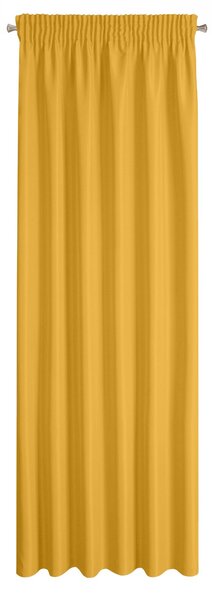 ZÁVĚS NA PÁSCE RITA 140X270 CM HOŘČICOVÁ