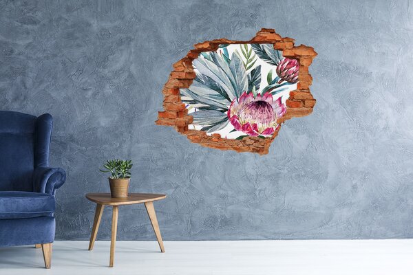 Fototapeta díra na zeď 3D Protea nd-c-93909538