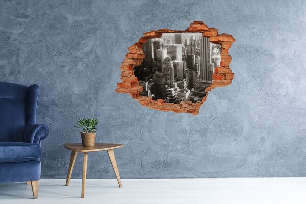 Fototapeta díra na zeď 3D New York nd-c-94115661