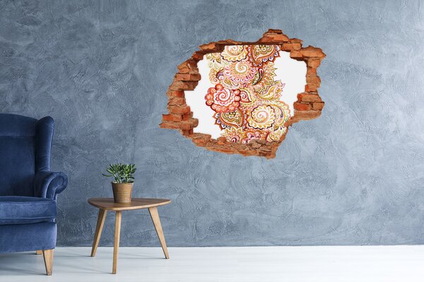 Díra 3D foto tapeta nálepka Ornamenty nd-c-94451075