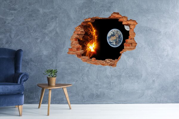 Nálepka fototapeta 3D na zeď Sluneční soustava nd-c-95492268