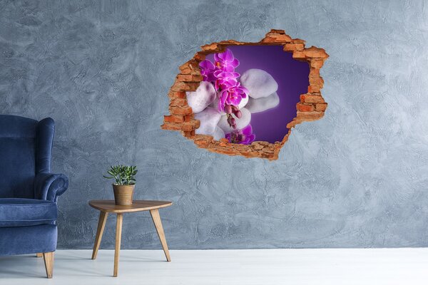 Fotoobraz díra na stěnu Orchidej nd-c-95985496