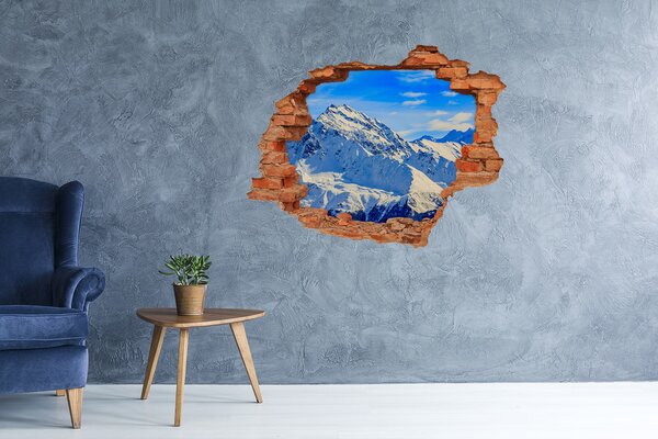 Fototapeta díra na zeď Alpy zima nd-c-96505174