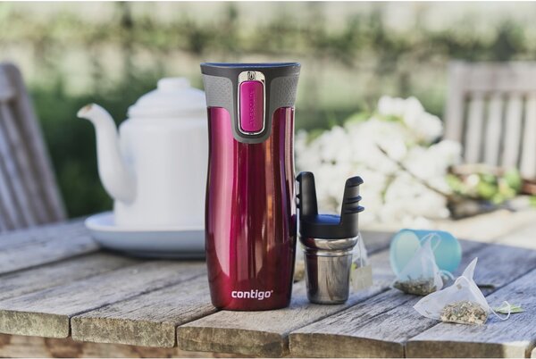 Contigo Termohrnek West Loop 470 ml, Raspberry