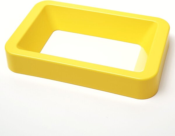 Odpadkový koš na tříděný odpad Caimi Brevetti Maxi N,70 L, žlutý, plast