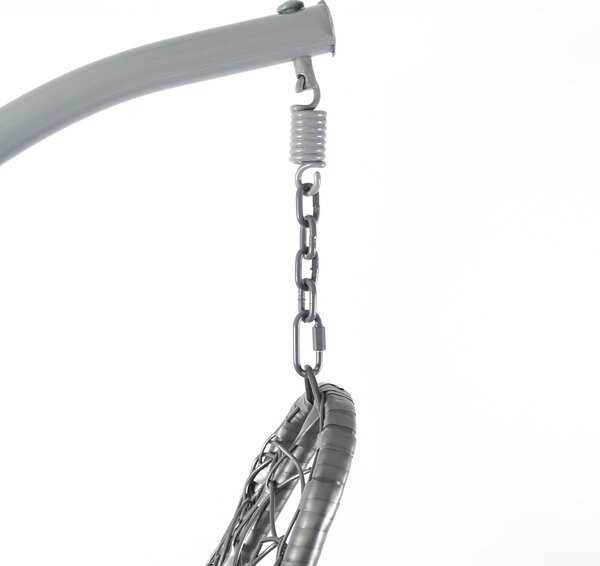Aga Závěsné křeslo Caitlin Grey - Dark Grey