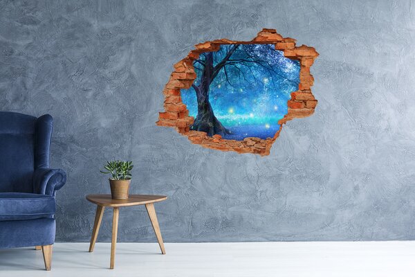 Fototapeta díra na zeď Tajemný les nd-c-98859599
