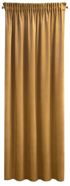 ZATEMŇOVACÍ ZÁVĚS NA PÁSCE PIERRE CARDIN SIBEL 140X270 CM MEDOVÁ