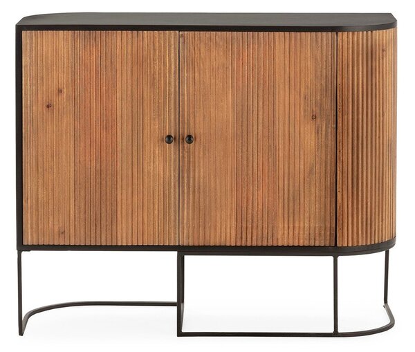 Komoda z mangového dřeva v přírodní barvě 110x90x40 cm Curve – MOME