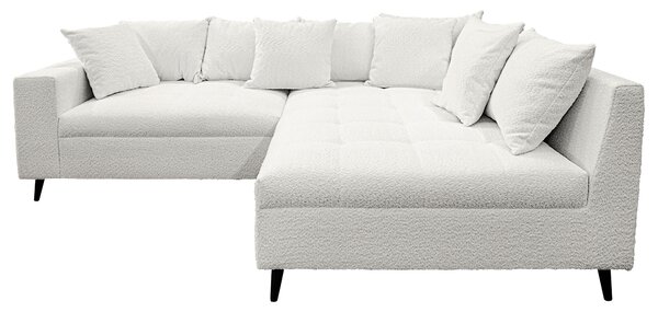ROHOVÁ SEDAČKA, textil, světle šedá MID.YOU - Sedací soupravy, Online Only