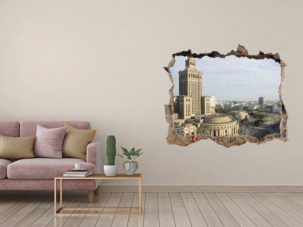 Fototapeta díra na zeď 3D Palác Kultury nd-k-70660154