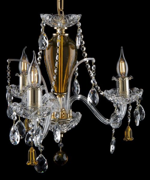 Křišťálový lustr EL1093201-2BELLS PB, Varianta Zlatý