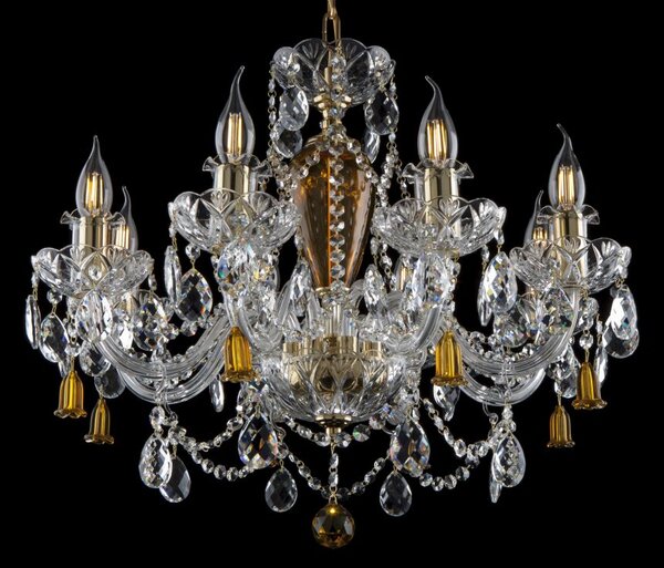 Křišťálový lustr EL1098201-2BELLS PB, Varianta Zlatý