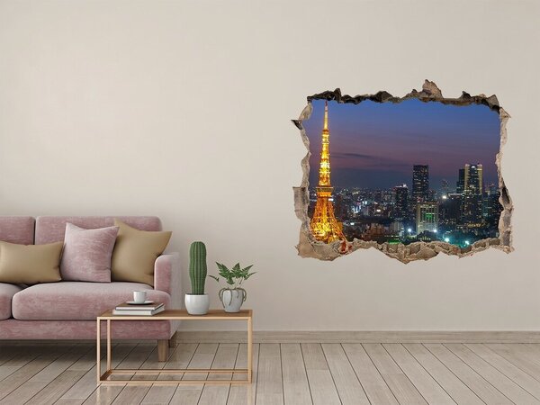 Fototapeta díra na zeď 3D Věž v Tokio nd-k-71822864