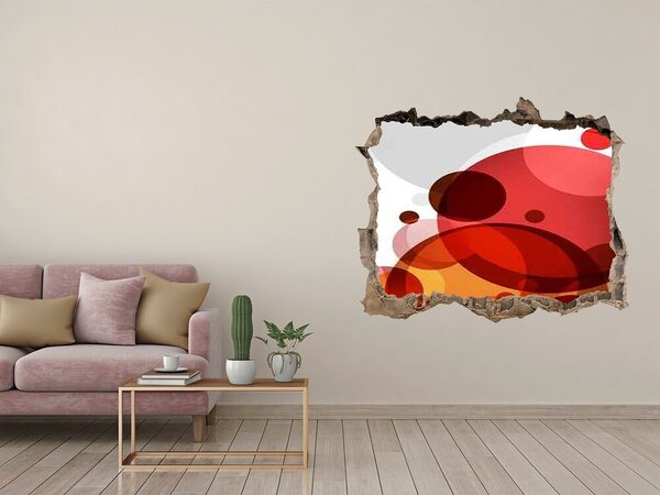 Díra 3D fototapeta nálepka Abstrakce kola nd-k-71697226