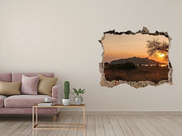 Nálepka fototapeta 3D výhled Západ slunce nd-k-72951942
