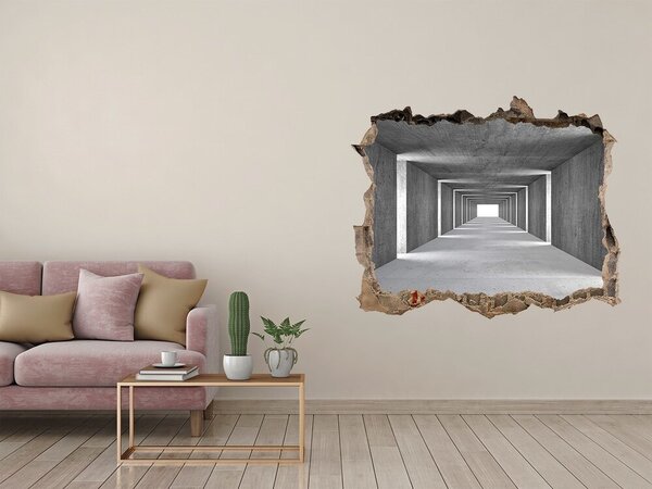Díra 3D fototapeta nálepka Betonový tunel nd-k-73367796