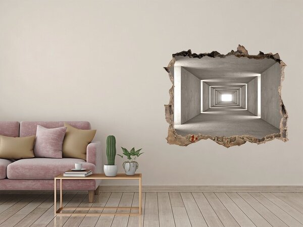 Díra 3D fototapeta nálepka Betonový tunel nd-k-73368575