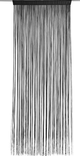 PROVÁZKOVÝ ZÁVĚS, černá, 90/245 cm Boxxx - Závěsy
