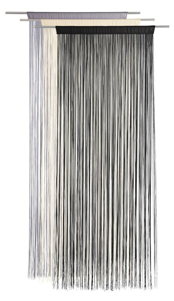 PROVÁZKOVÝ ZÁVĚS, černá, 90/245 cm Boxxx - Závěsy