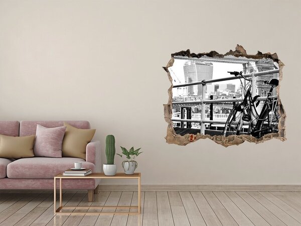 Fototapeta díra na zeď 3D Kolo v Londýně nd-k-74244264