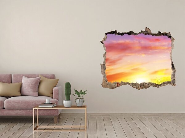 Nálepka fototapeta 3D výhled Západ slunce nd-k-74291486