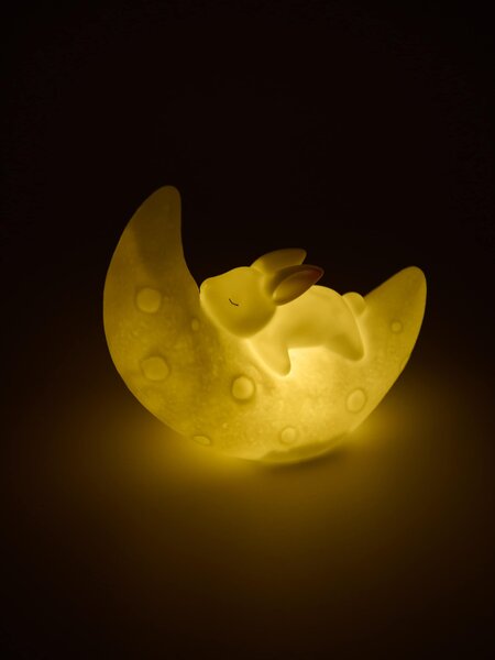Sinsay - Noční lampa s motivem spícího králíčka - bílá